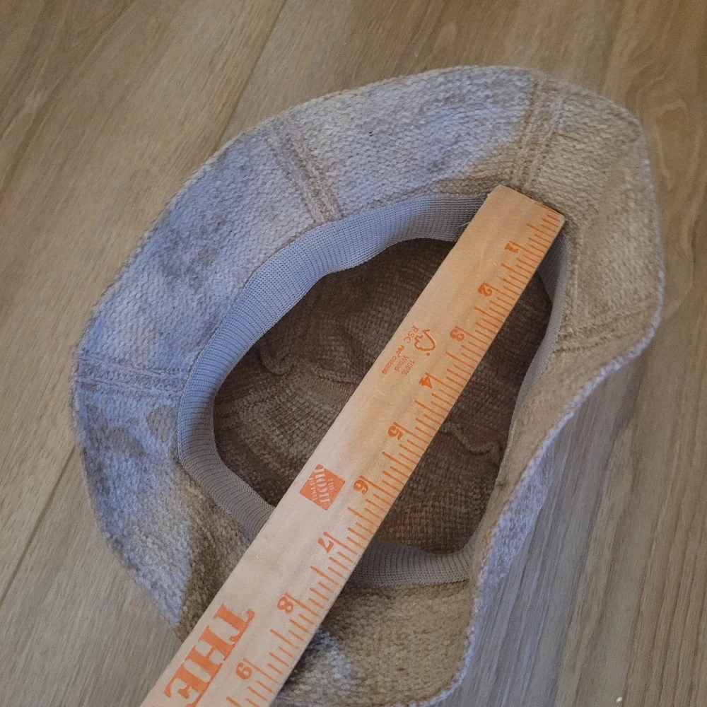 1970's Tan Velour Bucket Hat‎ - Picture 4 of 4
